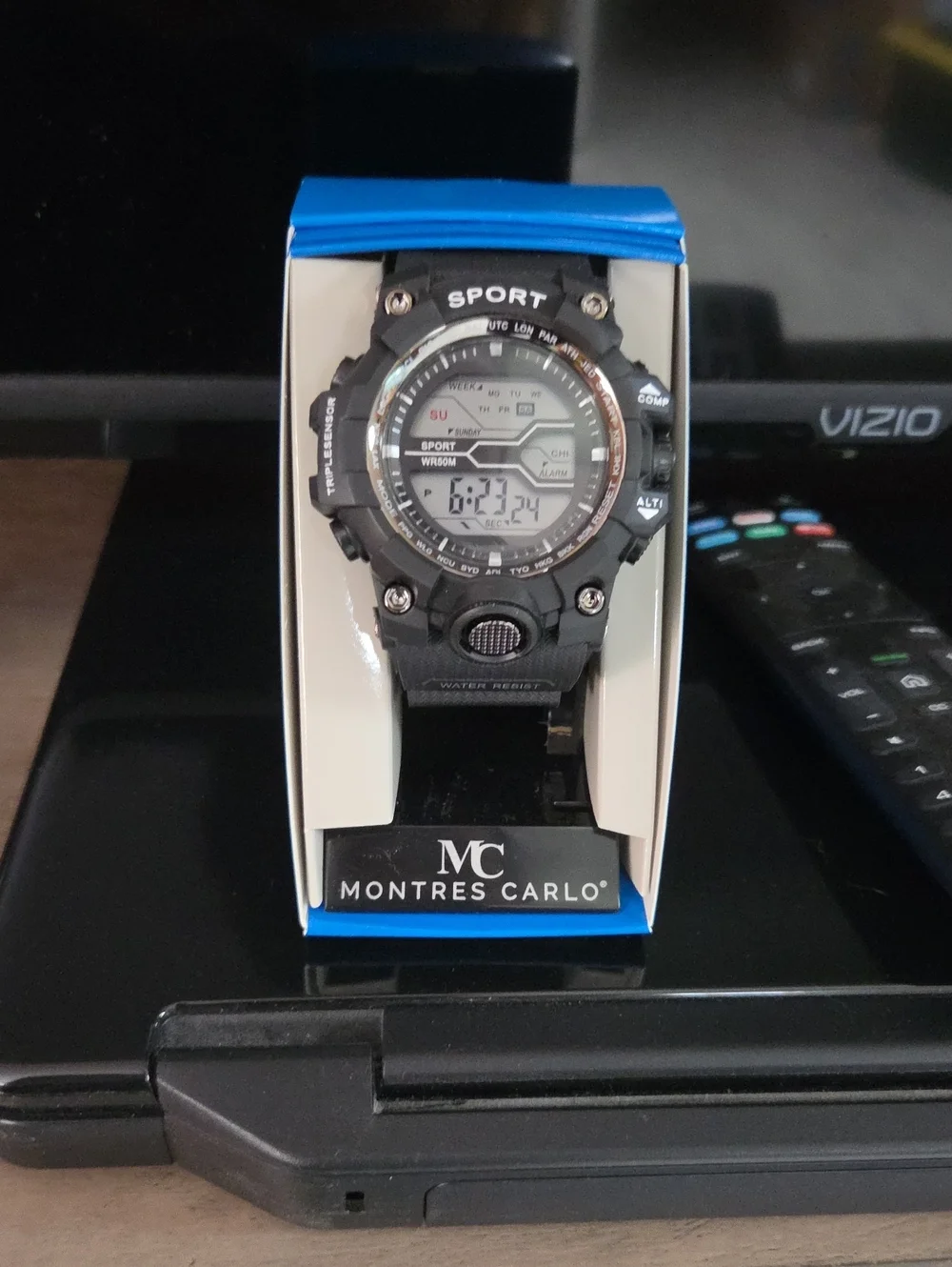 Sport Digital Wristwatch - Black